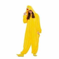 Costume per Adulti My Other Me Giallo Sesame Street Gallina (1 Pezzi) Taglia  S 