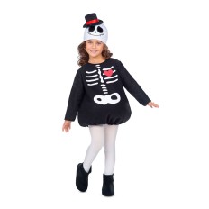 Costume per Bambini My Other Me Scheletro (3 Pezzi) Taglia  12-24 Mesi 