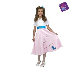 Costume per Bambini My Other Me Pink Lady 7-9 Anni Gonna (3 Pezzi)    