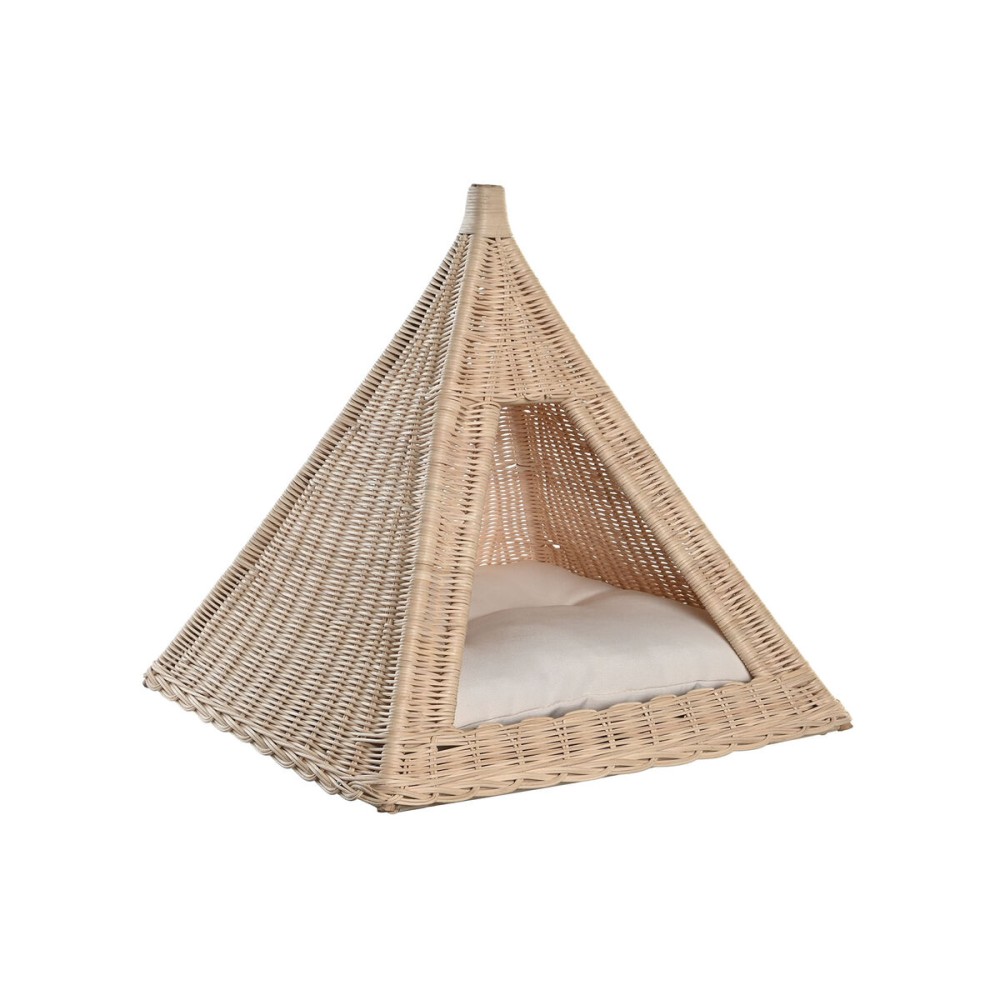 Letto per animali domestici DKD Home Decor Naturale Rattan 45 x 45 x 45 cm    