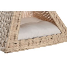 Letto per animali domestici DKD Home Decor Naturale Rattan 45 x 45 x 45 cm    