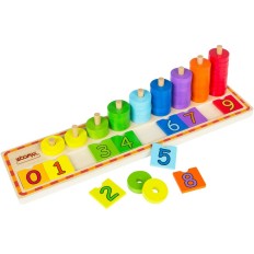 Gioco Educativo Prima Infanzia Woomax Numeri 56 Pezzi 4 Unità 43 x 11 x 11 cm    