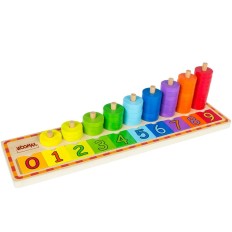 Gioco Educativo Prima Infanzia Woomax Numeri 56 Pezzi 4 Unità 43 x 11 x 11 cm    