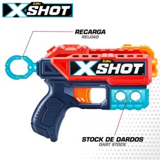 Pistola a Freccette Zuru X-Shot Excel Kickback    