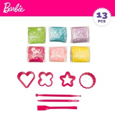 Gioco Creativo di Plastilina Barbie Fashion Zaino 14 Parti 600 g    