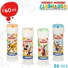 Bolle di Sapone Mickey Mouse 60 ml 3,8 x 11,5 x 3,8 cm (216 Unità)    