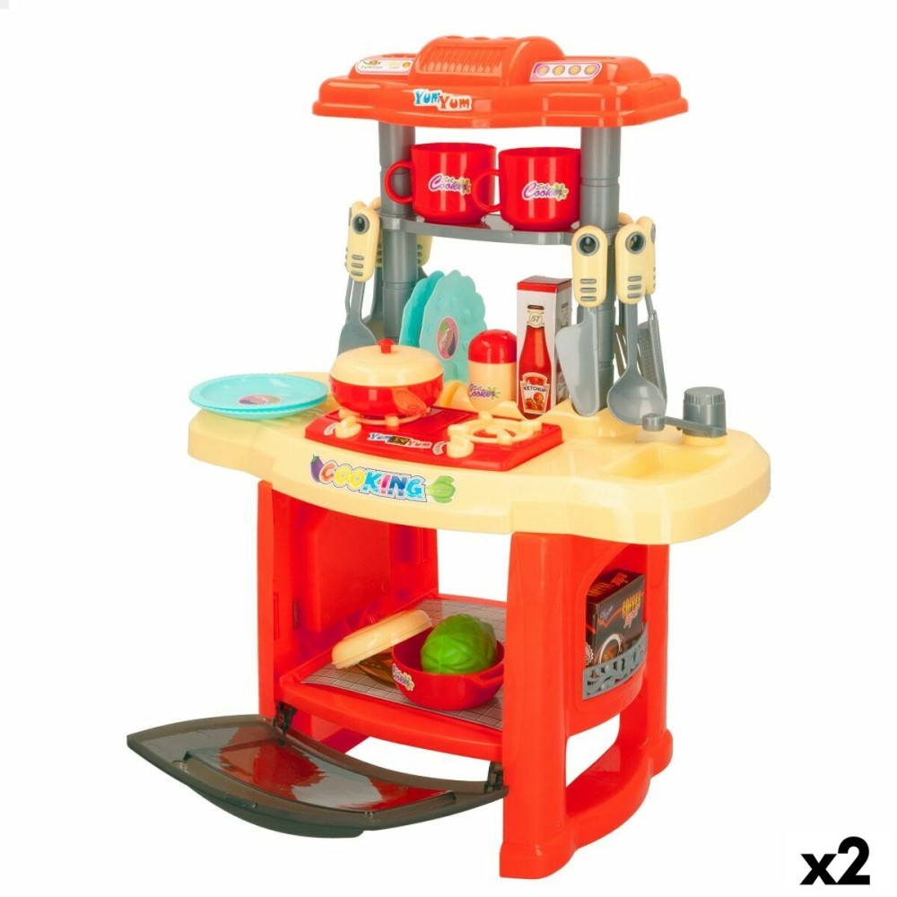 Cucina Giocattolo Colorbaby 23 Pezzi 37 x 47 x 23 cm    