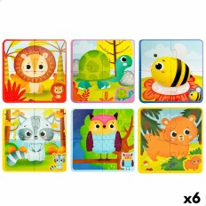 Puzzle per Bambini Lisciani Touch Screen 24 Pezzi 16 x 0,1 x 16 cm (6 Unità)    