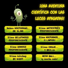 Gioco di Scienza Lisciani Night Slime ES (6 Unità)    