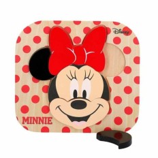 Puzzle di Legno per Bambini Minnie Disney 6 pcs (22 x 20 cm)    