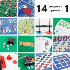 Tavolo multi-gioco Colorbaby 122 x 80 x 61 cm 14 in 1    