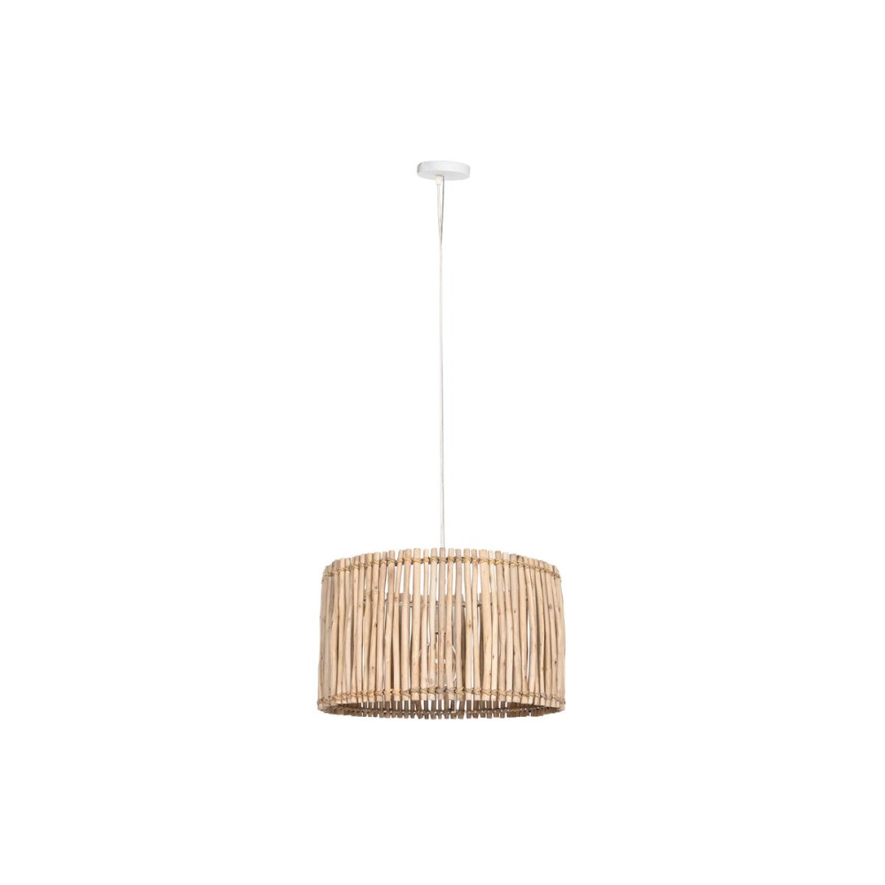 Lampadario Home ESPRIT Naturale Legno di eucalipto 50 W 50 x 50 x 28 cm    