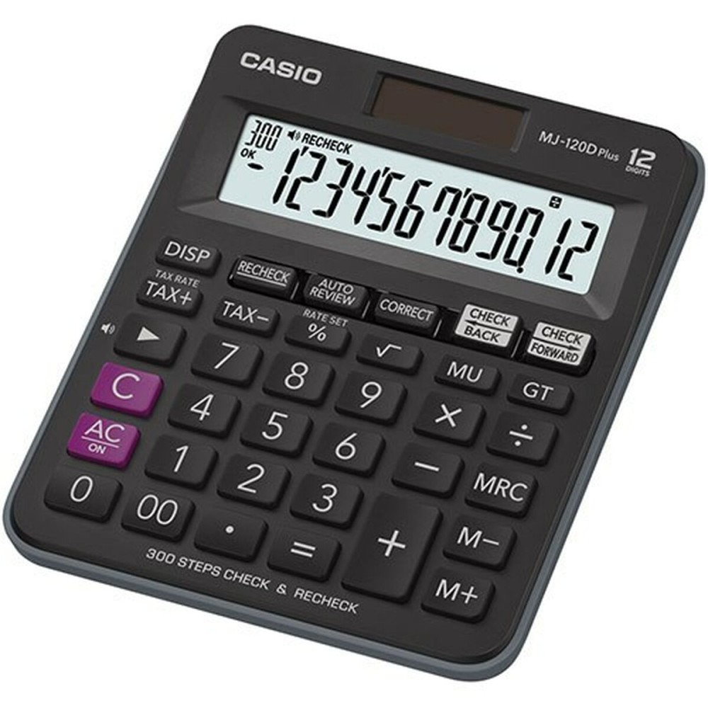 Calcolatrice Casio Nero Plastica    