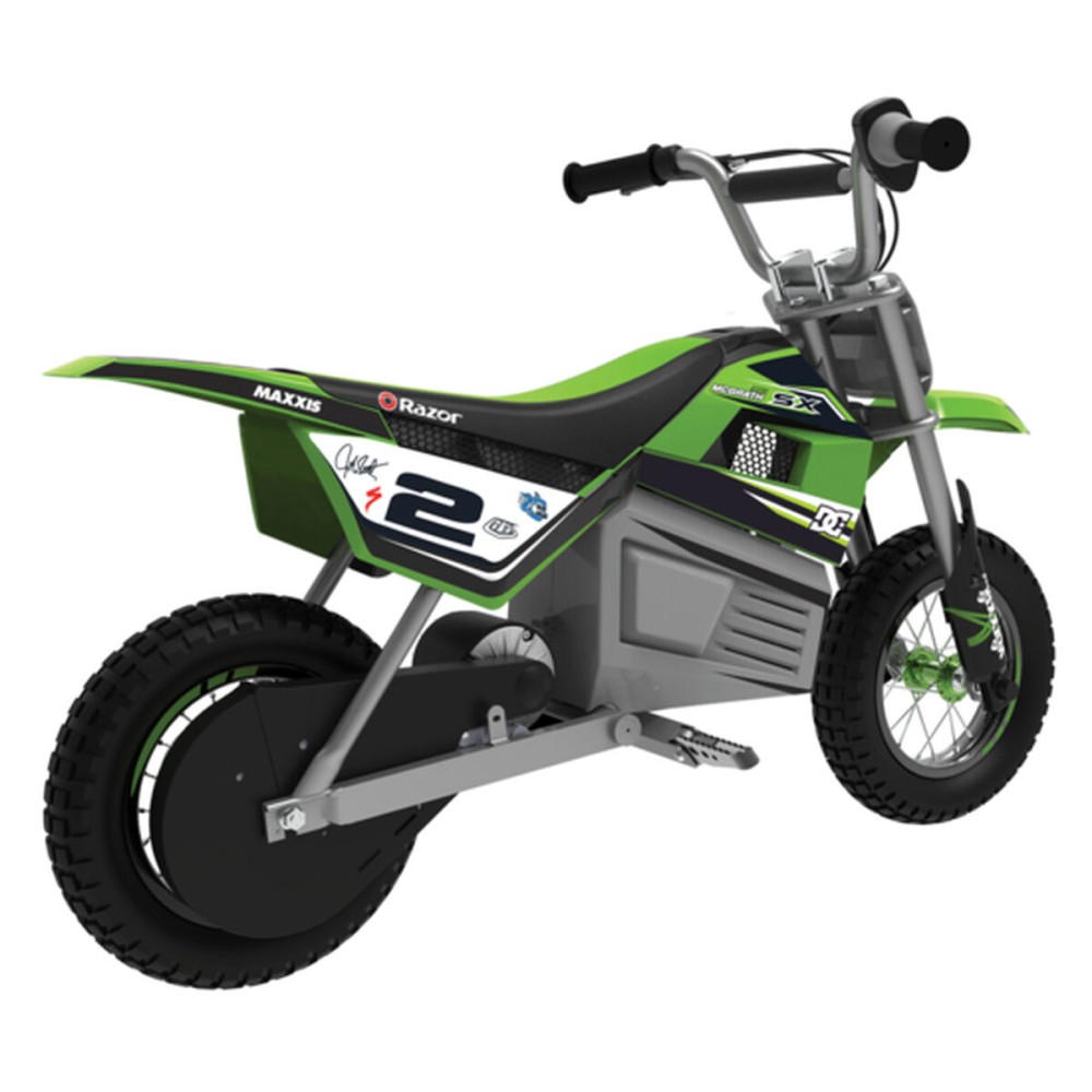 Scooter elettrico per bambini Razor Dirt Rocket SX350 McGrath Bianco Nero Verde Grigio    