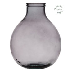 Vaso Grigio vetro riciclato 37 x 37 x 46 cm    