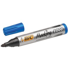 Marcatore permanente Bic 8209143 Azzurro    