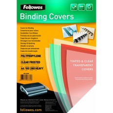 Copertine per rilegatura Fellowes Futura Trasparente A4 Plastica (100 Unità)    