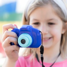 Fotocamera Digitale per Bambini Ricaricabile con Giochi Kiddak InnovaGoods    