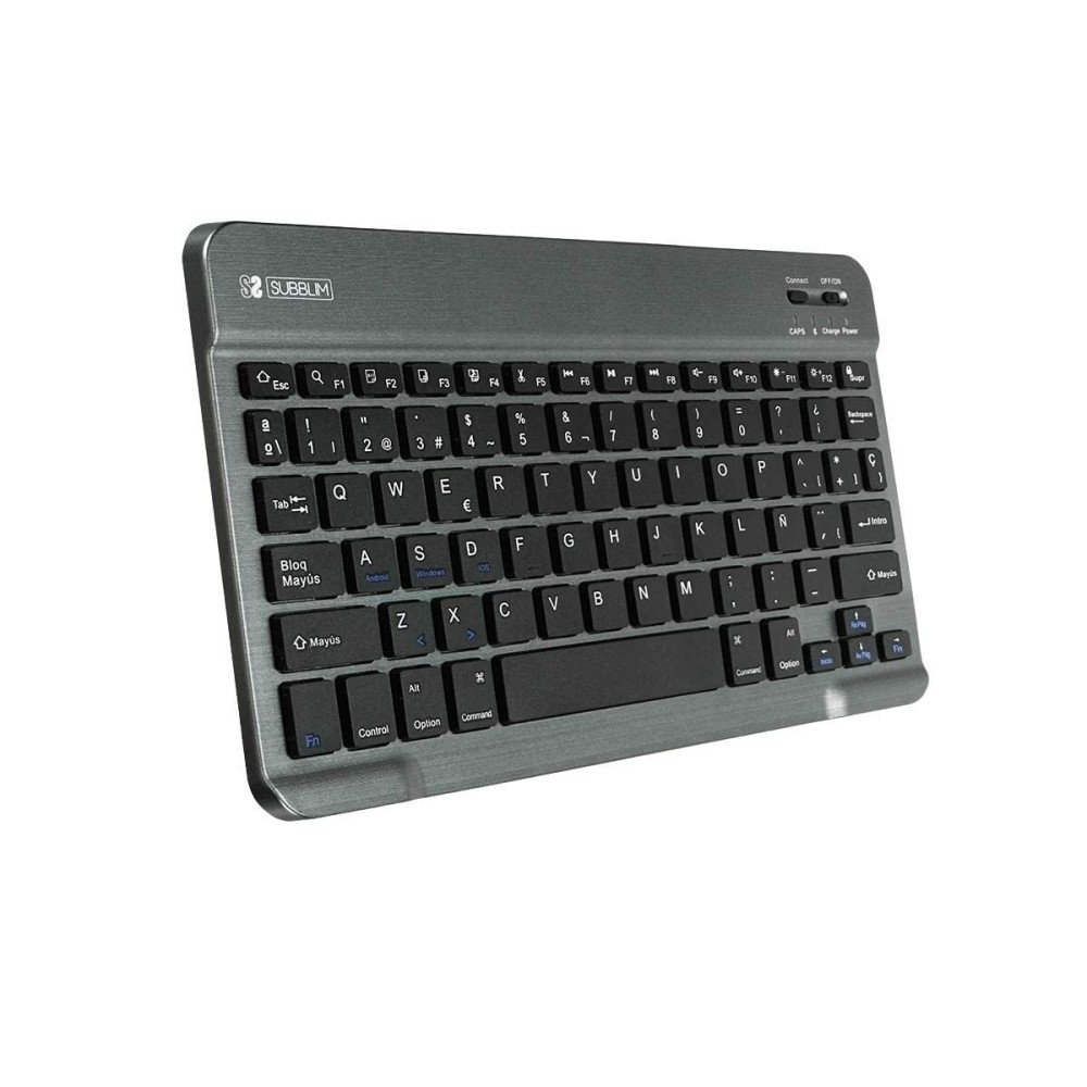 Tastiera Subblim SUB-KBT-SM0002 Grigio Qwerty in Spagnolo    