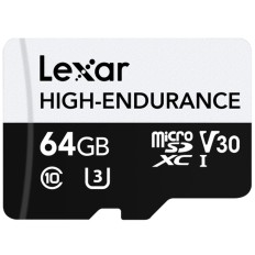 Scheda Micro SD Lexar High-Endurance 64 GB    