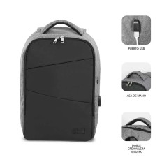 Zaino per Portatile Subblim SUBBP3SA1100 Nero    