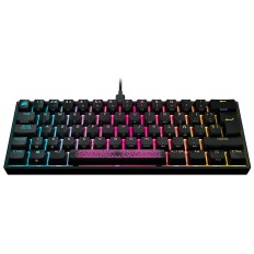 Tastiera per Giochi Corsair K65 Qwerty in Spagnolo Nero    