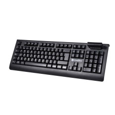 Tastiera CoolBox COO-TEC04DNI Nero Qwerty in Spagnolo QWERTY    