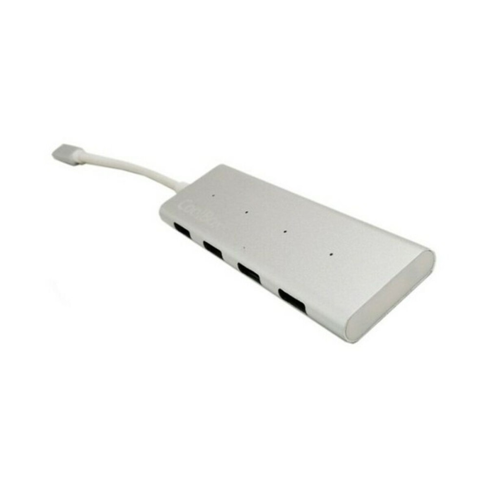 Hub USB CoolBox COO-HUC4U3 Bianco (4 Porte)    