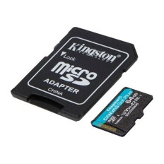 Scheda Di Memoria Micro SD con Adattatore Kingston SDCG3 Nero Capacità  64 GB 