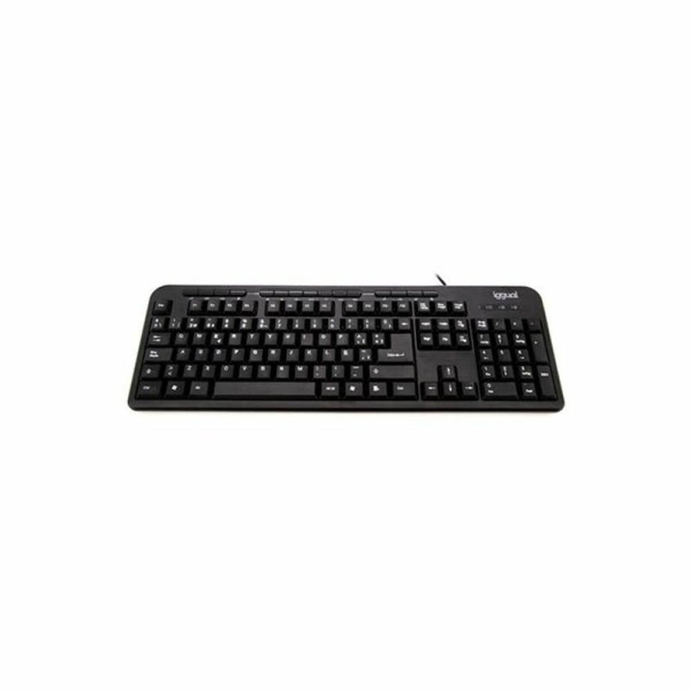 Tastiera iggual CK-BASIC-120T QWERTY USB Nero Spagnolo Scimmia (1 Pezzi)    