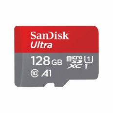 Scheda Di Memoria Micro SD con Adattatore SanDisk SDSQUNR-128G-GN3MA C10 80 MB/s-100 MB/s    