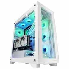 Case computer desktop ATX Mars Gaming MCXPW Bianco    