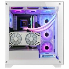 Case computer desktop ATX Mars Gaming MCXPW Bianco    