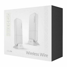 Punto d'Accesso Wireless Wire Mikrotik RBwAPG-60adkit 60 GHz Bianco (2 pcs)    