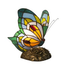 Lampada da tavolo Viro Mariposa Vetro 23 x 28 x 23 cm Farfalla    