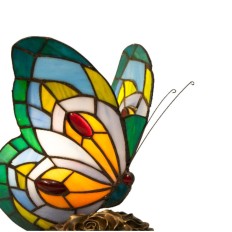 Lampada da tavolo Viro Mariposa Vetro 23 x 28 x 23 cm Farfalla    