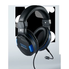 Auricolari con Microfono Nacon 225847 Multicolore Nero/Blu    