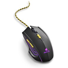 Mouse Gaming NGS GMX-123 Nero 3200 DPI (1 Unità)    