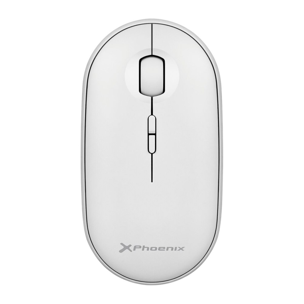 Mouse Ottico Wireless Phoenix Bianco 1600 dpi (1 Unità)    