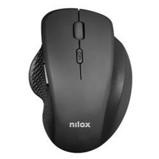 Mouse Ergonomico Ottico Nilox Nero 3200 DPI    