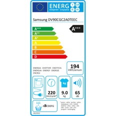 Asciugatrice Samsung DV90CGC2A0TEEC    