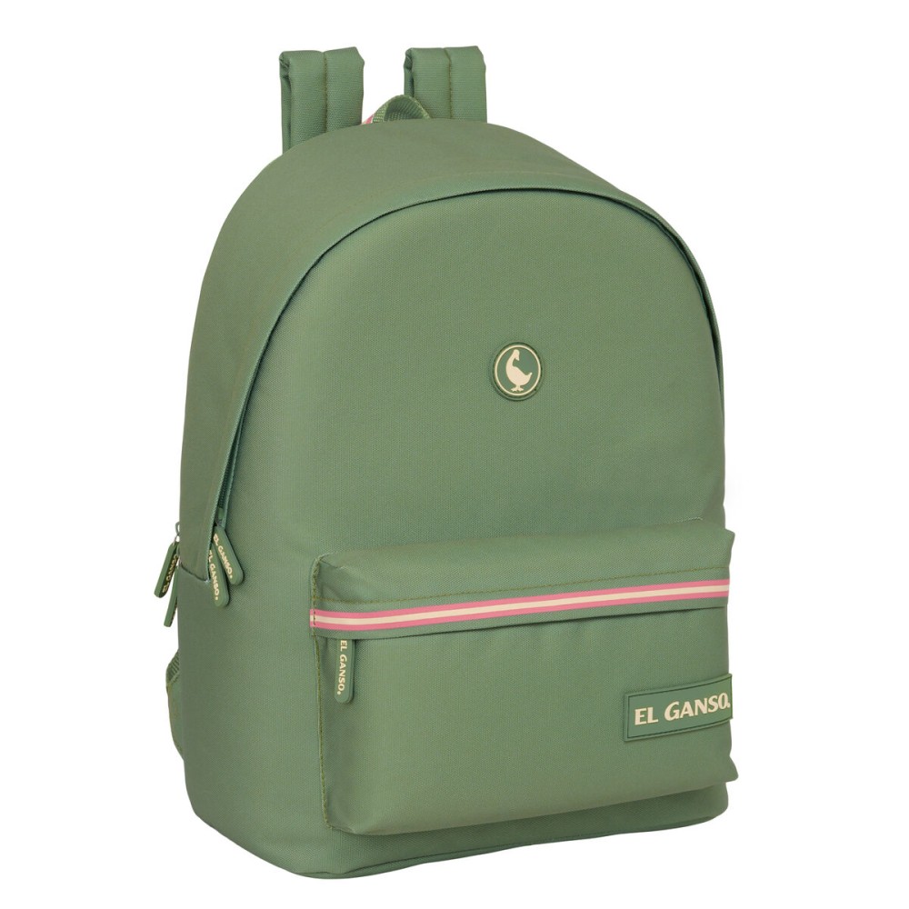 Zaino per Portatile El Ganso +usb el ganso basics Verde 31 x 44 x 18 cm    