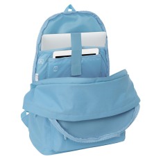 Zaino per Portatile Munich Basic Azzurro 31 x 44 x 18 cm    