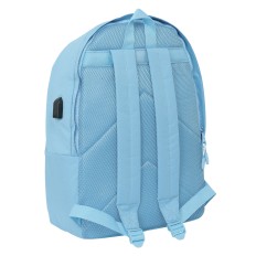 Zaino per Portatile Munich Basic Azzurro 31 x 44 x 18 cm    