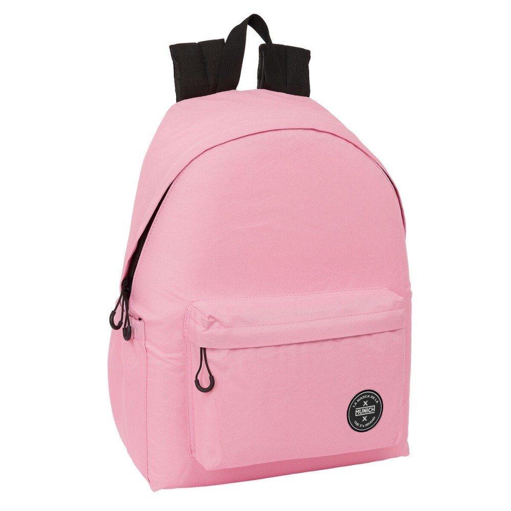 Zaino per Portatile Munich Pink Rosa 31 x 43 x 13 cm    