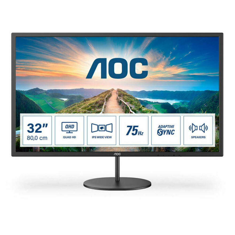 Monitor AOC Q32V4                32" QHD IPS 75 Hz    