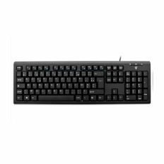 Tastiera V7 KU200FR Nero Francese AZERTY    