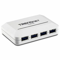 Hub USB Trendnet TU3-H4               Bianco    