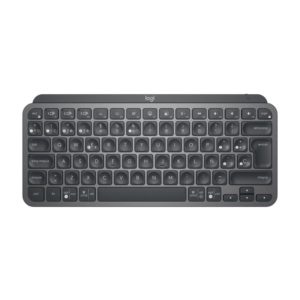 Tastiera Wireless Logitech MX Keys Mini for business Qwerty in Spagnolo    