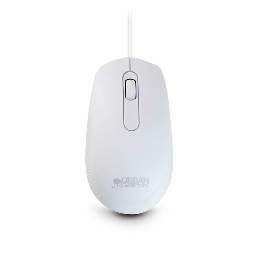 Mouse Urban Factory CMW02UF Bianco 1200 DPI    